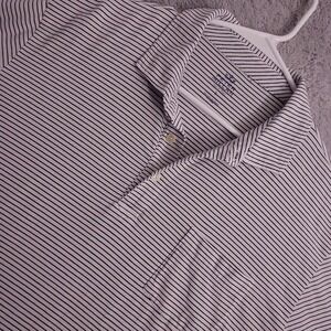 Peter Millar Polo Shirt Mens Large Seaside Wash Cotton Stretch Performance Golf